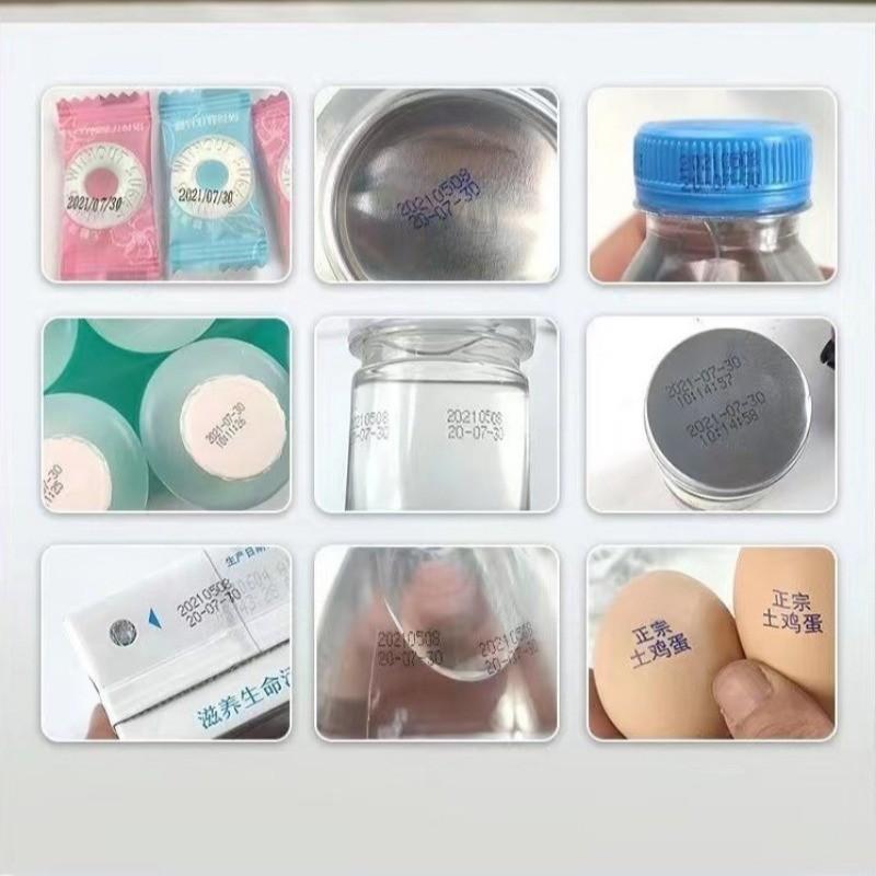 Мини Ручной Струйный Принтер Интеллектуальная Машина для Струйной Кодировки Даты Производства и Номера Партии Портативная Машина для Кодировки и Этикетирования