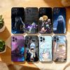 Чехол для телефона Rimuru Tempest T-Tensei для iPhone17 16 15 14 13 12 11 Pro Max Plus, 5G Мягкий черный чехол