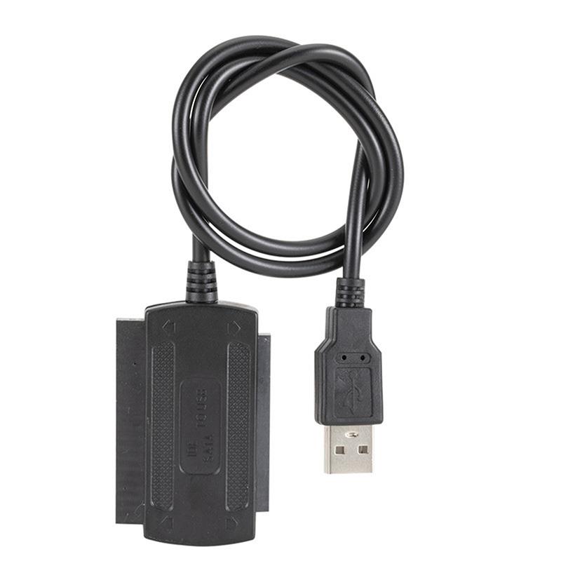 USB 2.0 To IDE Adapter Converter Cable For 2.5 3.5 Inch Hard Drive HD'