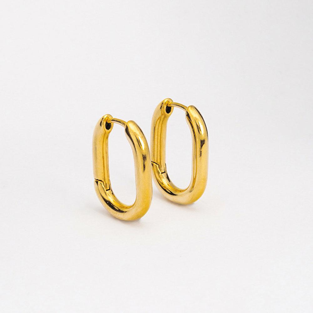 Accessories Silver Plated Women Men Hoop Earrings Ear Clips Fashion Jewelry Gift Huggie Earrings