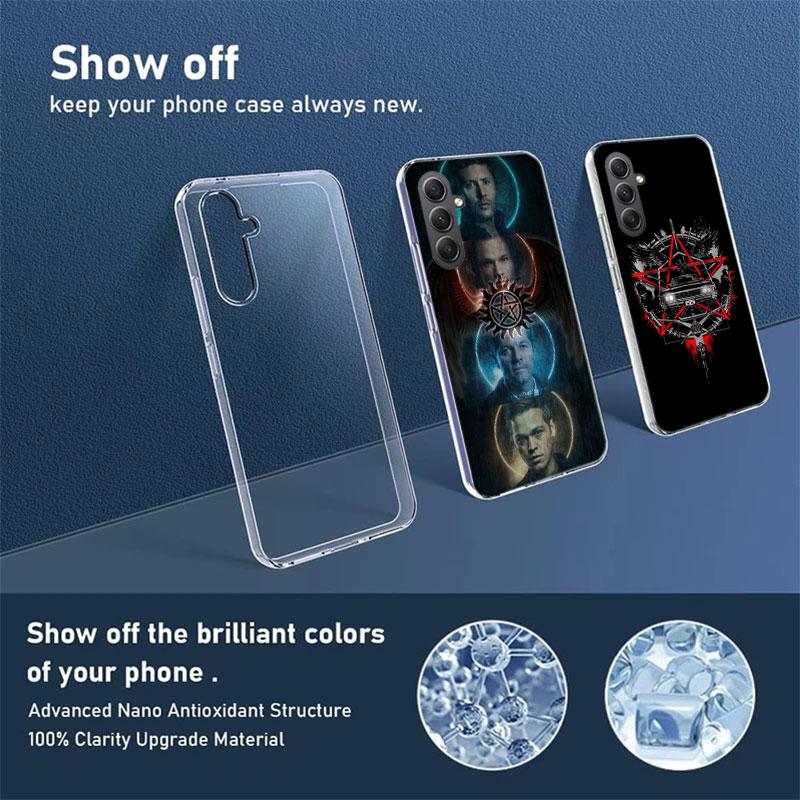 Supernatural Jensen Ackles Cover For Samsung A54 A34 A24 A14 A53 A33 A23 A13 A52S A32 A22 A12 Phone Galaxy A03 A04 A02S A42 A73