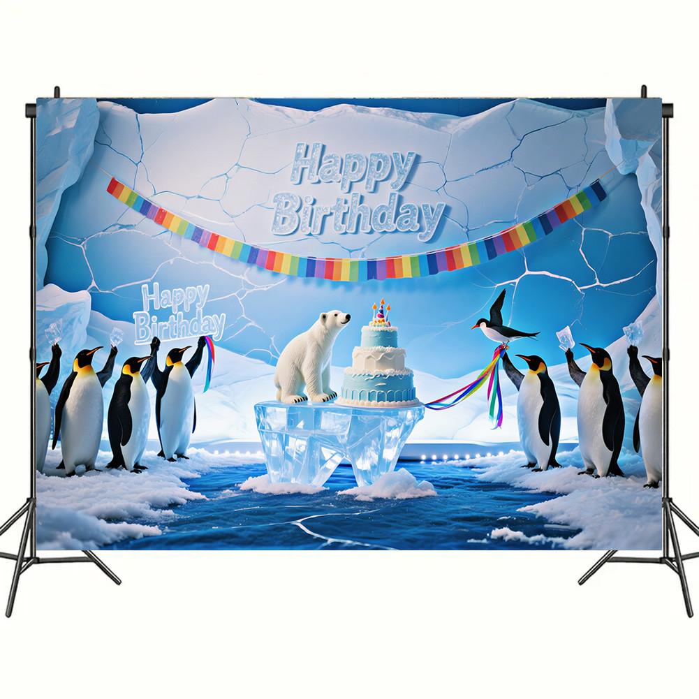 Красочный гобелен 'С Днем Рождения' Шары Радуга Дети Девочка Украшение на День Рождения Баннер Детская Вечеринка Фон для Фото Реквизит