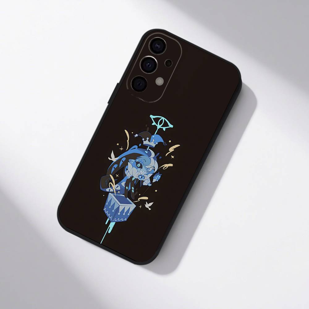 Чехол для телефона C-Cookie Run Kingdom Для Samsung S25,S24,S21,S22,S23,S30,Ultra,S20,Plus,Fe,Lite,5G Черный
