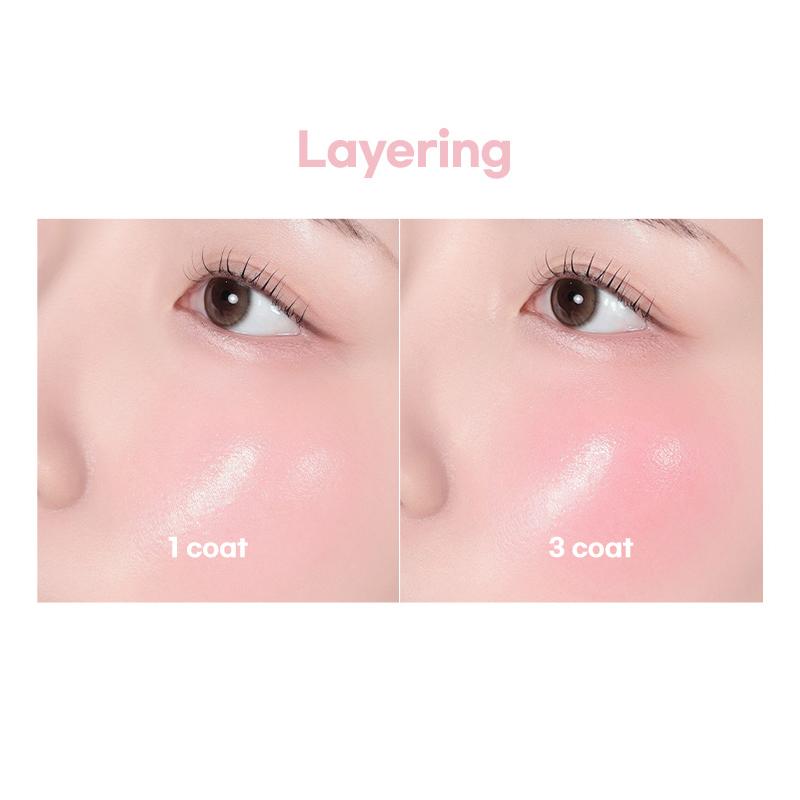 AOU Cosmetics Кремовые румяна с сияющим финишем 2,3 г