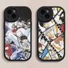 Смешной аниме GINTAMA Кожаный Чехол Для Телефона Для IPhone 15 14 13 Pro Max 12 11 16 Plus Чехол Для Телефона