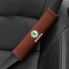 WUM1 2pcs 21cm Car Seat Belt Shoulder Strap Protector for Skoda Octavia A7 Tour RS Rapid Kodiaq Superb Kamiq Yeti Karoq Accessories