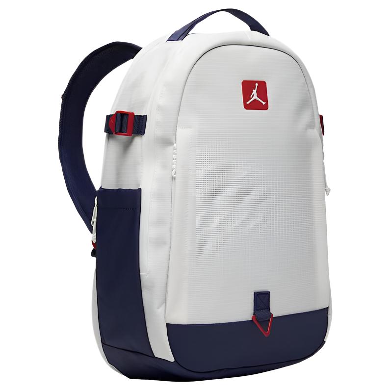 Jordan Fashion Sports Polyester Logo Backpack Unisex backpack White JD2523028AD-001