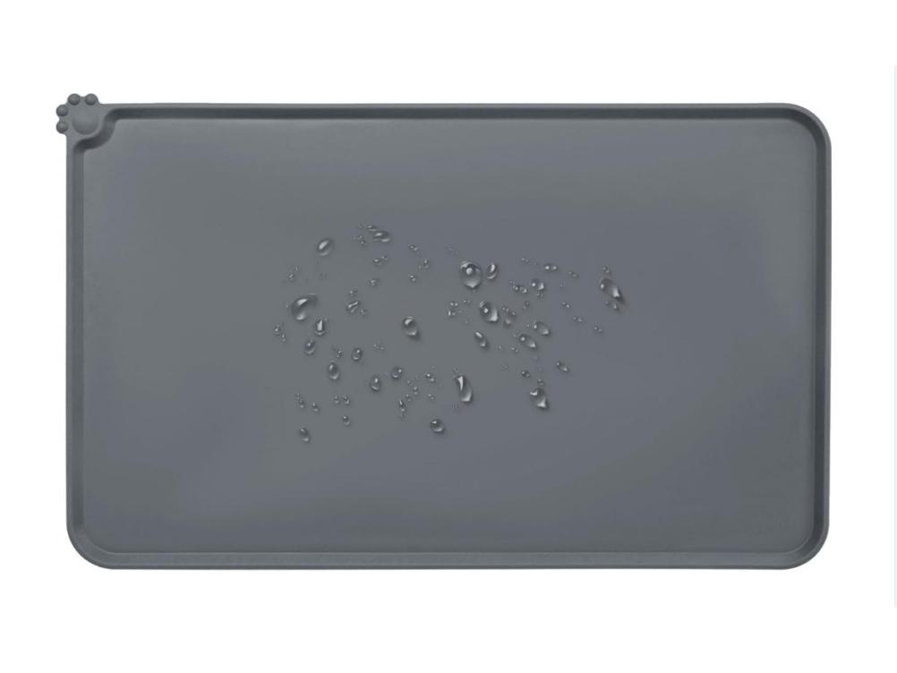 Waterproof Non-Slip Silicone Pet Food Mat Tray for Floor Protection
