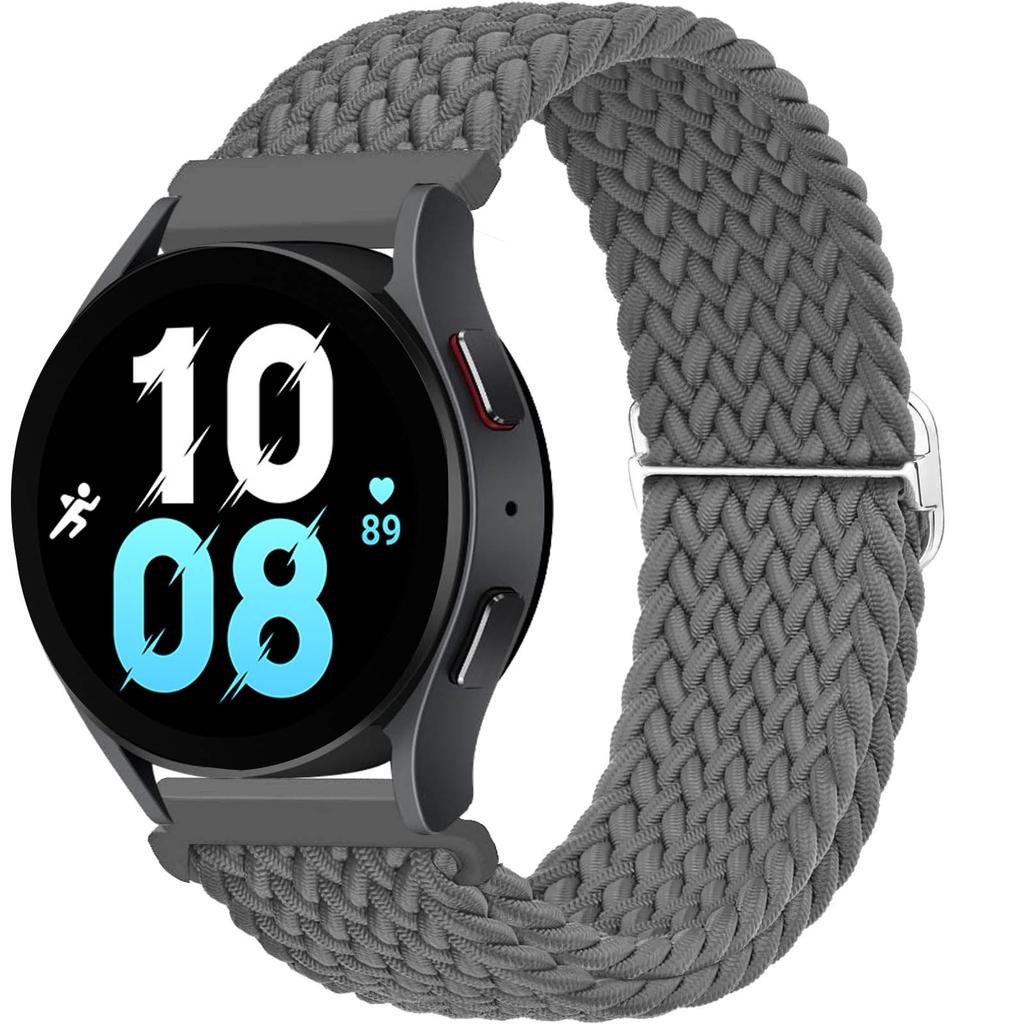 20 мм/22 мм Ремешок для Samsung Galaxy Watch 7/4/6/5 pro/6 Classic/gear s3/active 2 Плетеный браслет Solo loop Ремешок для Huawei GT 2e 3 4