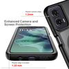 Военный противоударный матовый магнитный чехол для телефона Motorola Moto G55 G05 G35 G15 E15 G06 G56 G86 Для Magsafe Прочный бронированный чехол