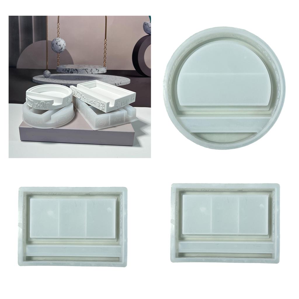 Flexible Silicone Mold for DIY Phone Stand Customized Resin Mould for Phone Bracket Personalized Phone Holder Moulds