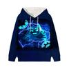 Angry Geometry Dash Hoodie Children Clothes Kid Girl Boy Sweatshirt Manga Hoody Baby Casual Pullovers Sportswear Clothing