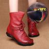 Women Shoes Retro Genuine Leather Short Boots Warm Boots Autumn and Winter New Ankle Boots