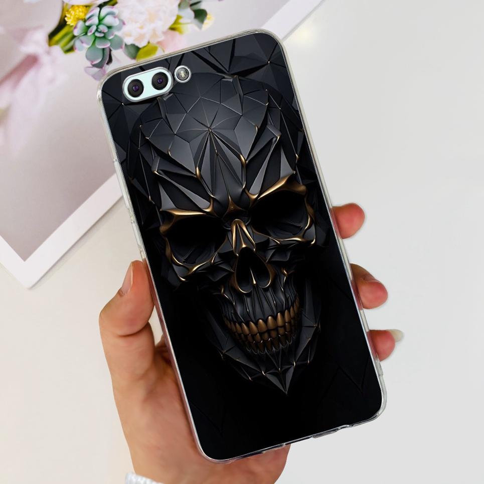 For ASUS ZENFONE 4 ZE554KL / 4 MAX ZC554KL Case Girly Flower Cartoon Dragone Design Transparent Soft Silicone Back Cover Coque