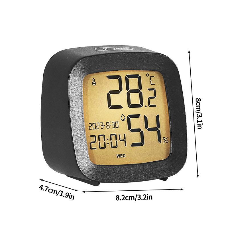 Будильник в скандинавском стиле, цифровые кварцевые часы, домашний орнамент, портативные бесшумные часы с металлической подставкой для декора спальни