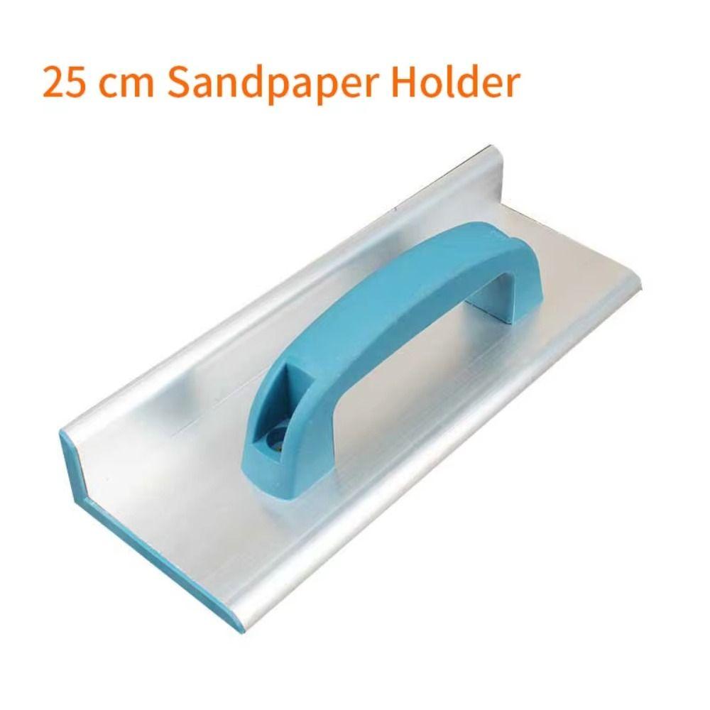 Aluminum Zinc Zinc Alloy Internal Corner Sandpaper Holder Sanding Clip Manual Sand Holder Metal Polishing