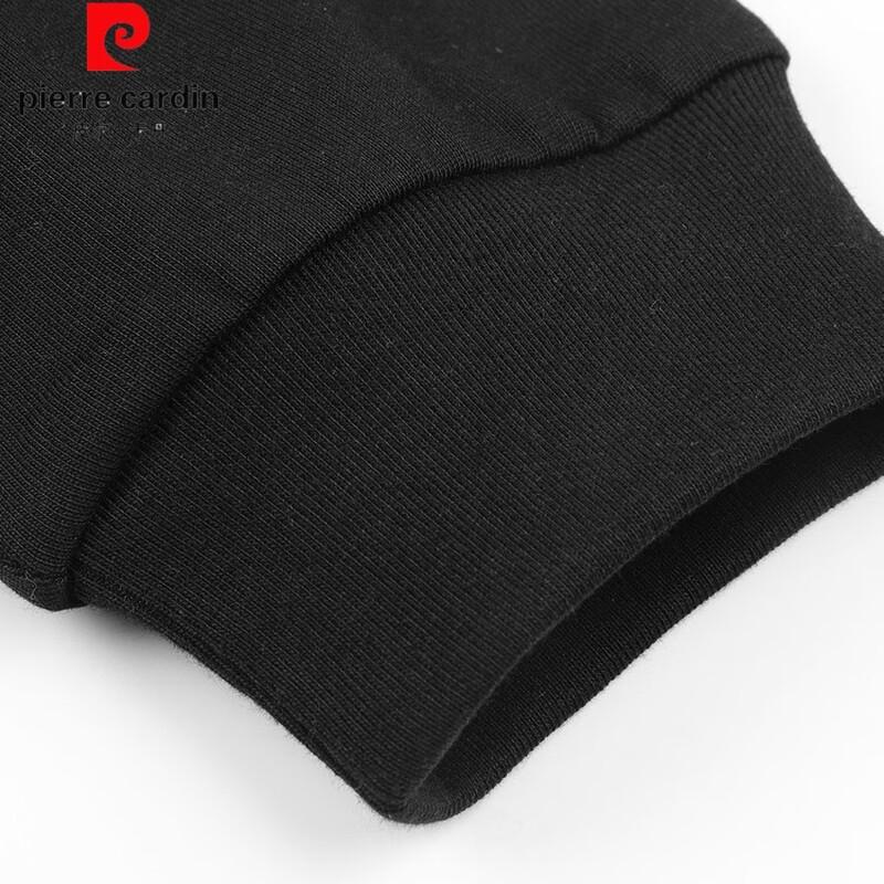 Pierre Cardin Мужская футболка с длинным рукавом и круглым вырезом из 100% хлопка
