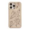 Lily Line Art Phone Case for iPhone 16 15 14 13/12promax