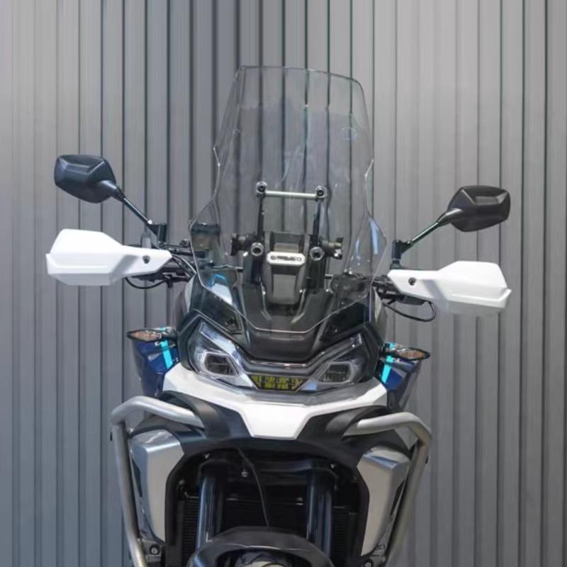 Для мотоцикла CFMOTO 700MT Ветровое стекло Переднее стекло Ветрозащитный экран Модификация Увеличенная и расширенная Модификация Дефлектор