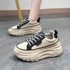 Retro Dad Shoes Women's Autumn New Small Thick-soled Heightening Women's Shoes Versatile Sports and Leisure Shoes