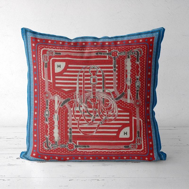 Наволочка с принтом для дропшиппинга, декоративные наволочки, высококачественная, королевская, высококачественная, толстая, дизайн в европейском стиле, богатый итальянский дизайн, 1-27#