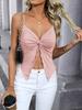 European and American women's clothing sling vest women's summer decoration body exposed navel sexy hot girl top