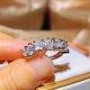 Love Jewelry Micro Inlaid Zircon Ring