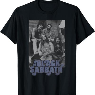 Футболка с ретро-фотографией Black Sabbath