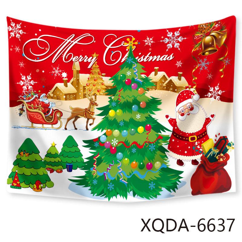Amazon Домашний гобелен Рождественская елка Пляжное полотенце Сидящее одеяло Пляжное полотенце Холст