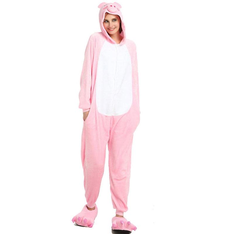 Фланелевая пижама кигуруми для взрослых с животными, пандой, пижамы с небесными звездами и единорогом, женские пижамы кугуруми для косплея, комбинезоны, одежда для сна с обувью