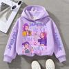 Kpop Demon Hunters Anime Hoodie Woman Clothing Cartoon Graphic Sweatshirts Top Y2k Kids Daily Casual Hooded Pullovers