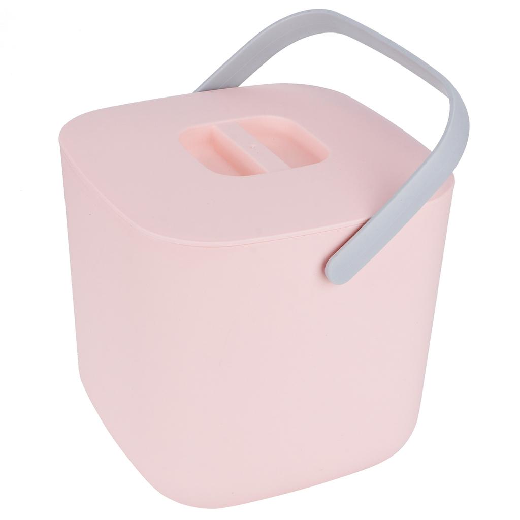 Мини-стиральная машина 8 л, портативная, с питанием от USB, ультразвуковая, для стирки нижнего белья, розовая