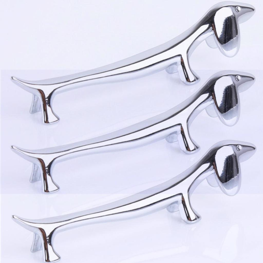 Прекрасная маленькая собачка подставка для палочек для еды искусство ремесло нержавеющая сталь декор