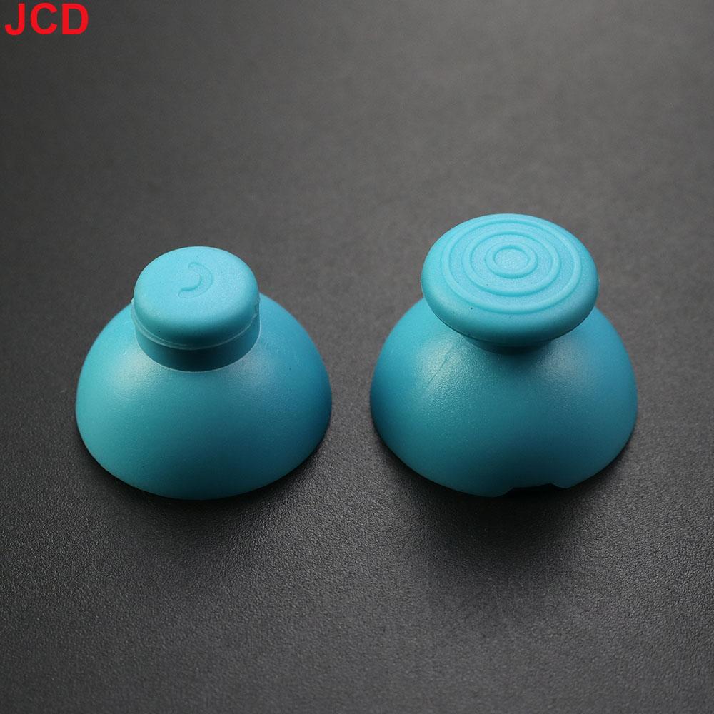 JCD 2pcs Left And Right 3D Analog Joystick Thumb Stick Silicone Cap For GameCube For NGC GC Controller Repair Part Replacement