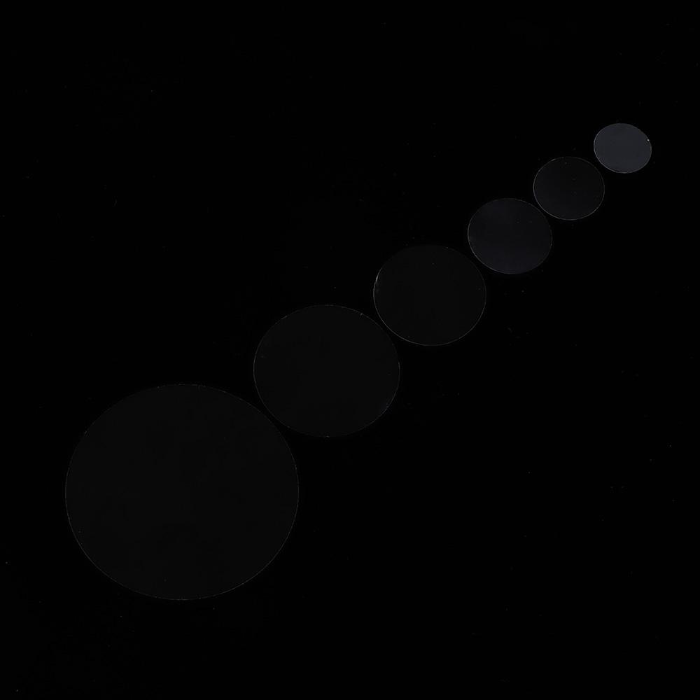 8/24/48/70/96/132 шт. Пакеты Круглые Глянцевые Самоклеящиеся Этикетки Точки Наклейки Запечатывание Файлов Прозрачные