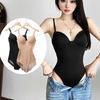 Women's Sexy Fitted Strapless Jumpsuit American Hot Girl Slimming Jumpsuit for Women