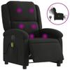 VidaXL Fauteuil de Massage Inclinable Électrique, Chaise de Relaxation avec Dossier et Repose-pied Réglables, Siège de 3204154