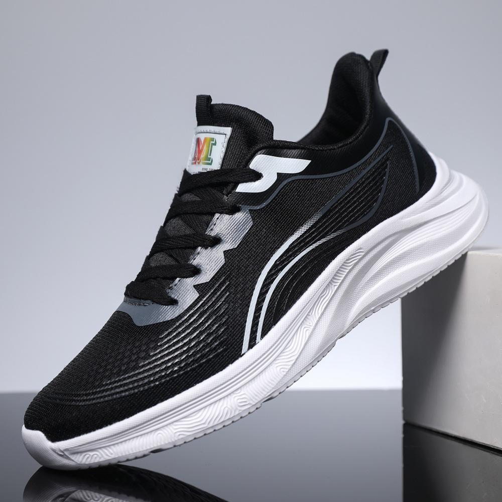 Весна новый продукт тренд модная обувь мужская спортивная повседневная обувь мягкая подошва модная дышащая легкая обувь для бега