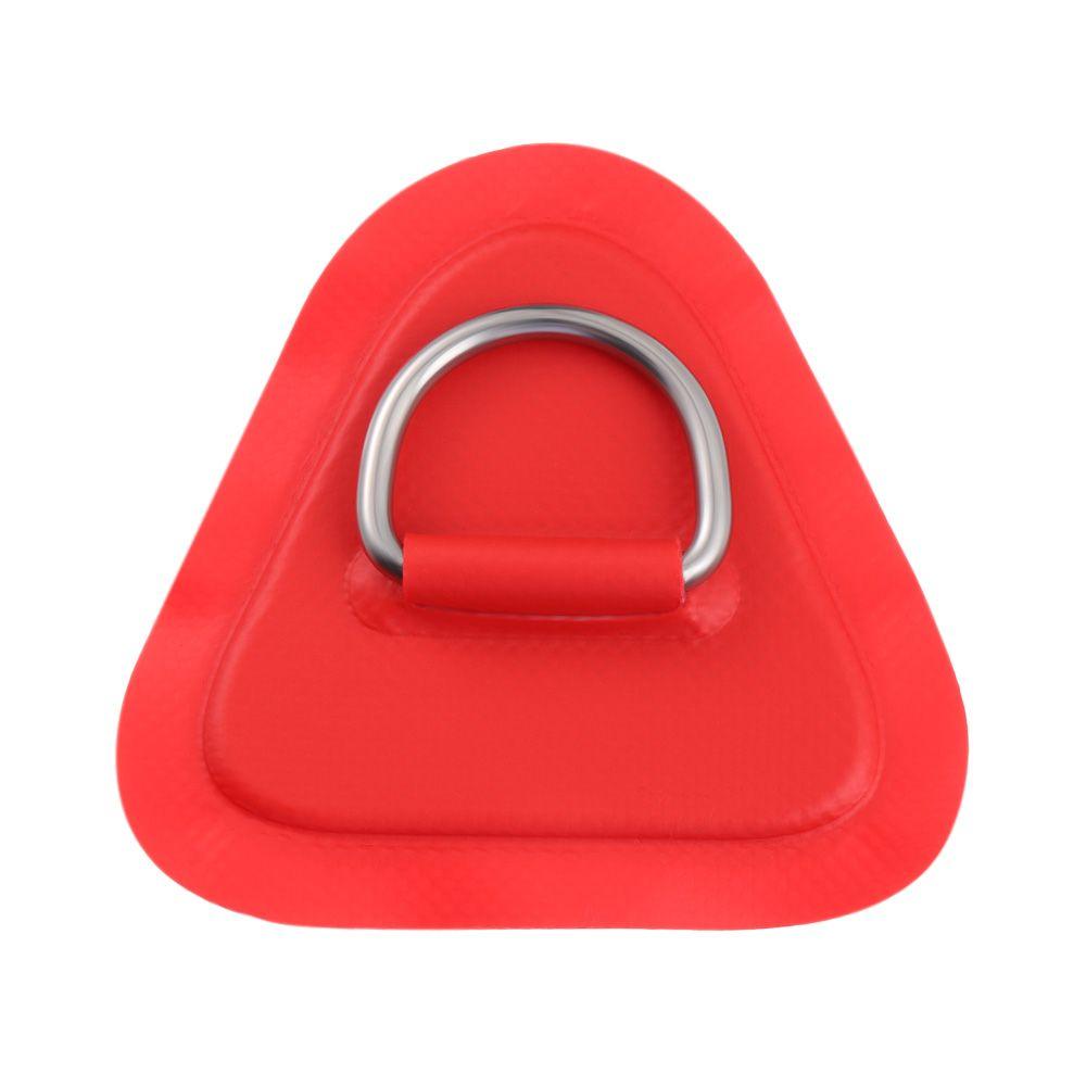 PVC Pad Triangle D Ring Pad/Patch Raft Dinghy Inflatable Boat Patch Kayak Surfboard SUP Tie Down