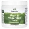 Swanson Fruit and Vegetable Powder, 8.11 Oz (230 G)