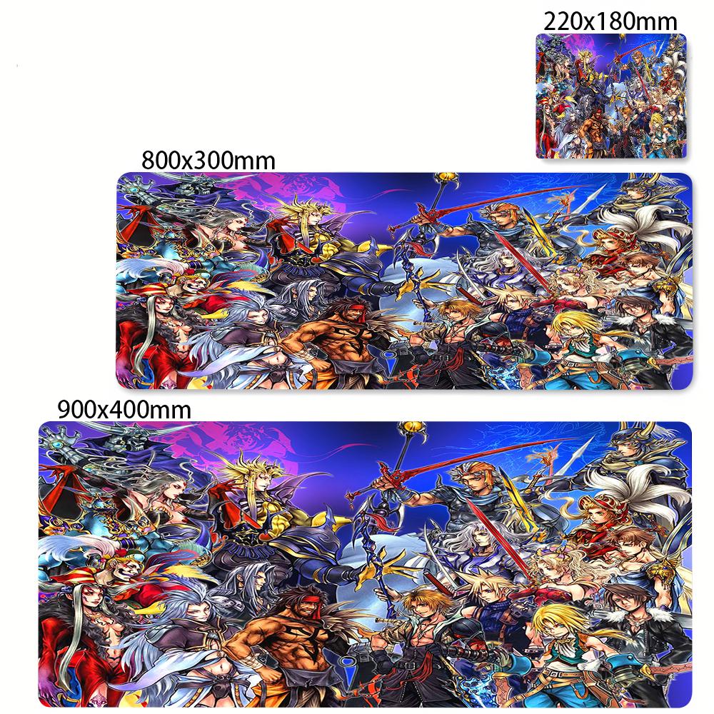 PC Gamer Mouse Mat Final Fantasy 7 Large Gaming Mouse Pad Computer Laptop Mousepad Keyboard Pad Desk Mat XXL Office Mausepad