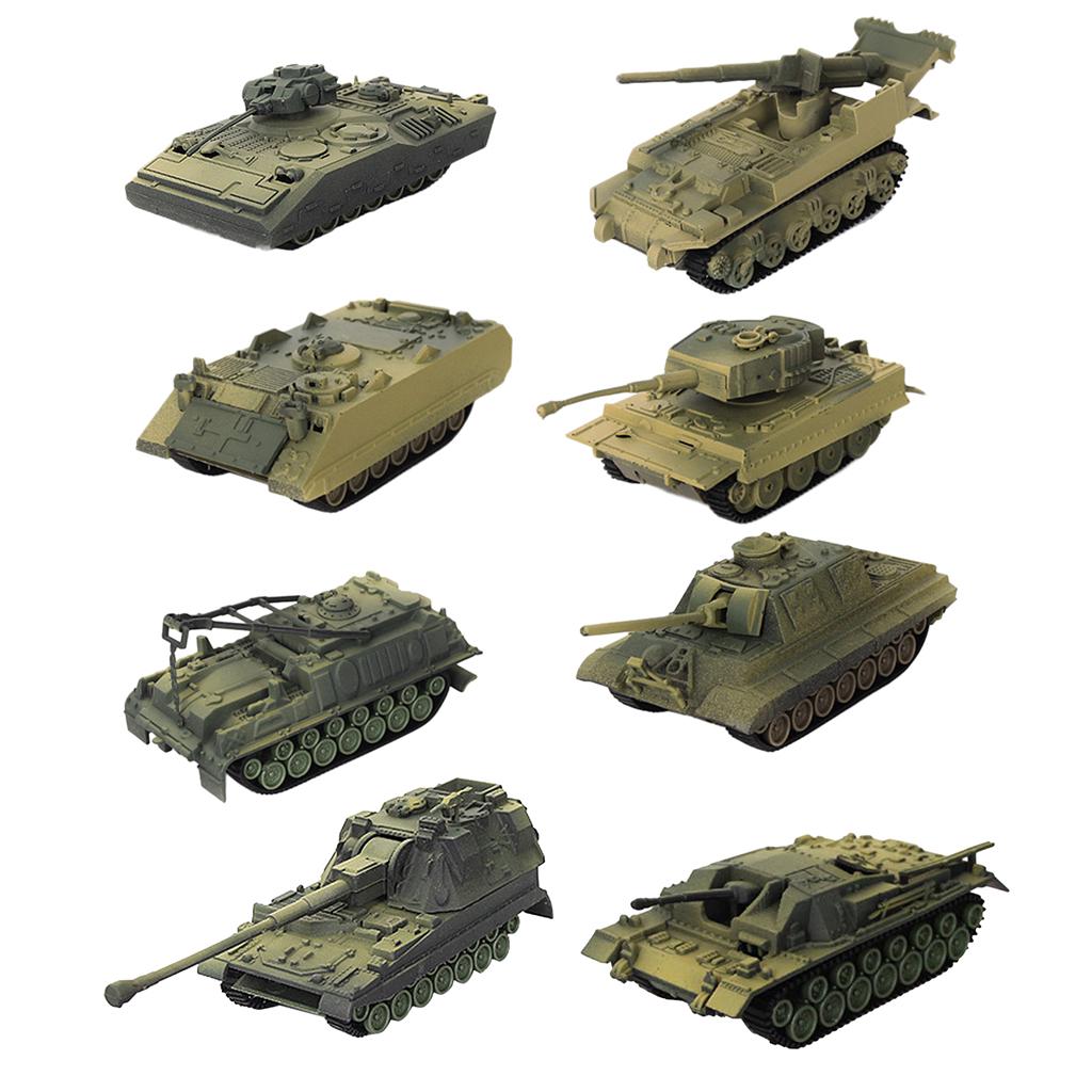8 шт. 4D современная модель танка 1:72 тяжелый песчаный стол Wargame Game