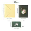 3D Pop Up Bouquet Hummingbird Flowers Happy Mother's Day Card Greeting Cards For Birthday Anniversary Wedding Mother's Day Gift