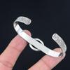Spider Web Jasper Stone Anniversary Ethnic Bangle Bracelet 925 Sterling Silver