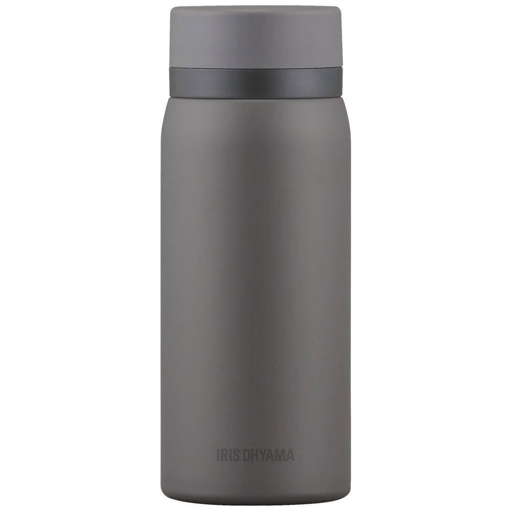 Iris Ohyama 350ml Vacuum Insulated Water Bottle with Keeps drinks cold for 6 maintains temperatures above and below Features an adjustable drinking