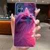 Casing For Vivo Y75 5G Y55 Y55s 5G Aesthetic Cute Cat Cartoon Fashion Case Slim Transparent Soft TPU Silicone Rubber Back Cover