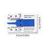Car Tire Tread Depth Gauge Tire Caliper Measuring Tool 0 to 20mm Depth Gauge Caliper Automotive Tire Thickness Measuring Tool