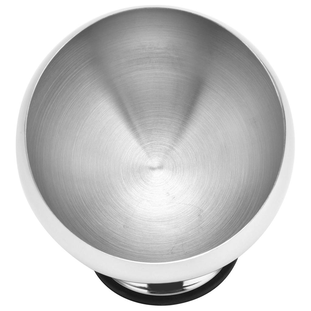 Seasoning Bowl Stainless Steel Hot Pot Restaurant Seasoning Container Sauce Pot with Base SilverS