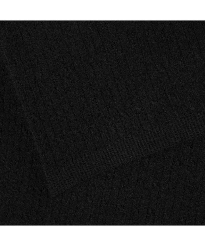 Lacoste Women'S Cable Short Sleeve Sweater Dress Ef382E-55G 031