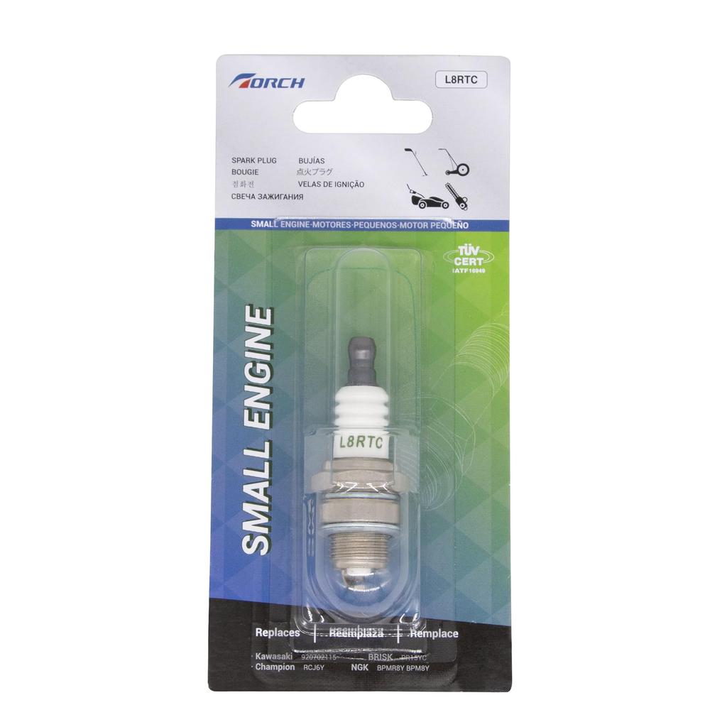 2 шт. TORCH L8RTC Заменить свечу зажигания NGK [2218] BPMR8Y BPM8Y, свечу зажигания Champion RCJ6Y, свечу зажигания KAWASAKI 920702115, OEM